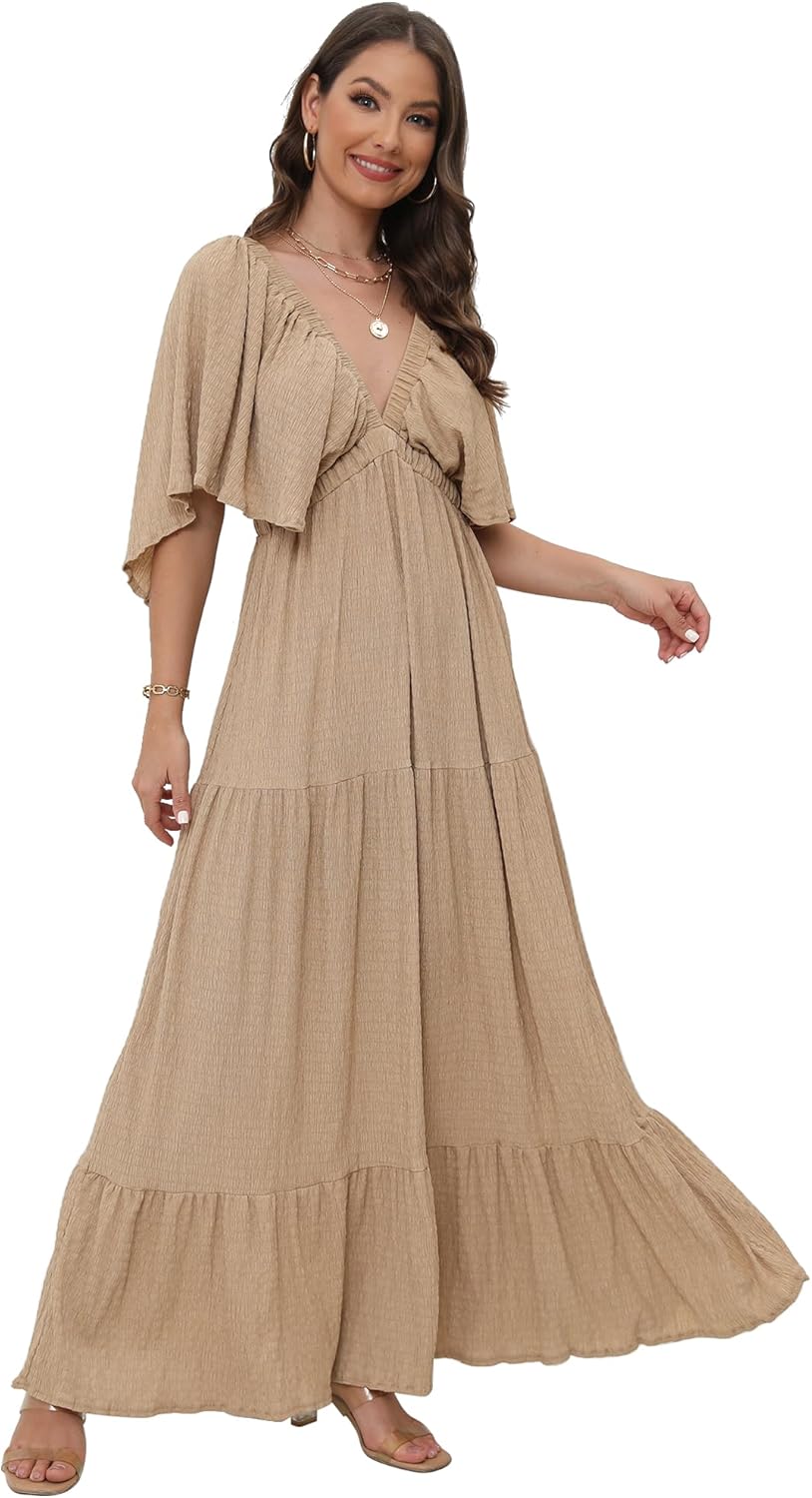 【AMERI】LUSTER TIERED LAYERED DRESS AMERI LUSTER TIERED LAYERED DRESS